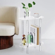 Sofa Table Side Transparent Tea Tables Table Acrylic Storage Cabinet Nightstands Acrylic Coffee Tabl