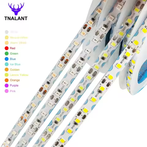 S Shape 6mm Width 2835 SMD LED Strip Bendable 120LED/m Flexible Tape Light Ribbon For DIY Neon Sign