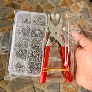 Snap Button Plier Tool Set + 50 pcs Buttons