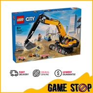 Lego 60420 City Big Vehicles Yellow Construction Excavator