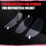 RAP Universal Helmet Shield Anti Fog Film Clear Fog Resistant Rainproof Motorcycle Full Face Helmet Shield Film