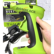 Ready stock RYU Glue Gun Listrik Tanpa Kabel Alat Tembakan Lem Tembak