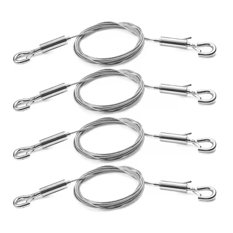 Adjustable Picture Hanging Wire Kits Picture Frame Hanging Wire 1.5M X1.5Mm Stainless Steel Wire Rop