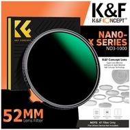 KNF Concept 52mm Lens Filter Nano-X Variable ND3-1000 Filter K&F Concept