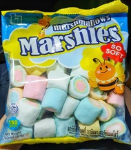 Marshmellow มาร์ชเมลโล่ ใหญ่สี ลายวงกลมสลับสี 150g. Marshies