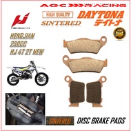 HENGJIAN 250CC HJ 2T V2 250CC HJ 4T V2 BRAKE PADS SINTERED LONG LIFE TOP QUALITY