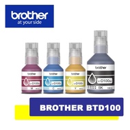 Brother Original Genuine Refill Ink BTD100 For T230 T430W T530DW T730DW T830DW T930DW