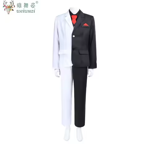 Halloween Costume Adult Men Movie Two Faced Men Cosplay Costume Batman vs. Two Faced Men Cool Suit H