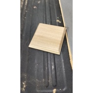 Wood planks/squares.. for laser engraving ..8 cm by 8 cm by 1.3 cm..made from mahogany.