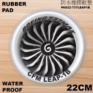 RBF Out Of Print Boeing 737 LEAP-1B 22cm pad Cushion PAD22-737LEAP1B