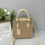 COA New Women's Fashion Commuting Shoulder Handbag PU High Quality Phone Bag Crossbody Bag