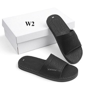 dép quai ngang ông địa da sáp nam thời trang kiểu dáng trẻ trυng đế đúc liền khâu chỉ toàn bộ chắc c