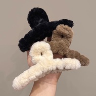 Winter Fashion Korean Style Soft Large Fur Hairpin [CODE C509](T1-KHO3)