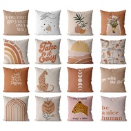 Morandi pillow cover 70x70.60x60.45x45.Square cotton pillow case.Home sofa cushion cover.