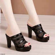 10P Mesh HIGH HEEL SLIPPERS imported from qc Women's Shoes Women's Shoes Sandals XX TT VV IINNBB