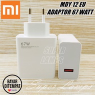 XIAOMI Adaptor ( KEPALA CHARGER ) Turbo Charging 67 WATT Original 100% MDY 12 EU For Xiaomi 11i , 11