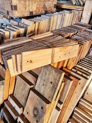 PALOCHINA WOOD PLANKS Pre-cut with Sizes for DIY projects (By Bundle/Kilo) REFURBISHED but in good condition/texture.