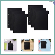 6 Pcs Color Divider Subject Plastic Binder Tabs Accessories Separators Index Card Dividers Inserts  