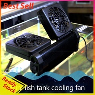 ♈Ready Stock♈Adjustable Mini Farming Cooling Fan Aquarium Fish Tank Mute Chiller Cooler Tool