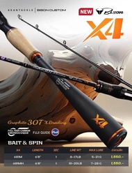 Bison X4 Fuji Guide คันตีเหยื่อปลอม New 2025