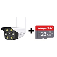 กล้องวงจรปิด wifi กล้องไร้สาย outdoor cctv 5ล้านพิกเซล IP Camera 5MP สีสันทั้งวันกันน้ำ Super Night