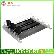 【HCS】Drink Organizer Dispenser Spring Push Beverage Pusher Shelf Adjustable Width Auto Beer Pusher H