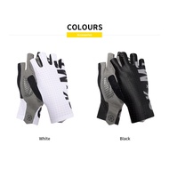 SKULL MONTON CYCLING GLOVES HALF FINGER SKMT BLACK