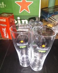 【 全新】Heineken 海尼根 玻璃杯 啤酒杯 水杯 (300ml)