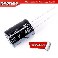 5pcs 400V33UF 16*20mm 33UF 400V 16*20 Electrolytic capacitor new original