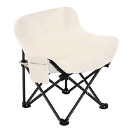 HTD SPORT Kursi Lipat Serbaguna Outdoor Portable Kursi Camping Kursi Gunung White