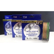 Senar PE Daiwa SALTIGA DURASENSOR X8 400M | Pe 3 | Pe 4 | Pe 5 | Multicolor