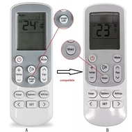 Samsung air conditioner remote control, Samsung model 14643T, this remote can be used for all codes. [Products are ready to ship all the time]