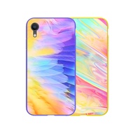 NILLKIN Apple iPhone XR 幻彩玻璃手機殼(紫色)