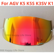 หมวกกันน็อค Visor สำหรับ AGV K5S K5-S K3SV K3-SV K5ขนาดกะทัดรัด ST รถจักรยานยนต์เลนส์แว่นตาป้องกันรังสียูวีกระจกหน้าจอชิ้นส่วน