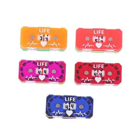 41x20x9mm Random Wound Tracker 00-99 No Painting Required Life Tracker Board Game Counter for Role-p