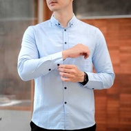 KEMEJA Duomo - Men's Casual Simple Long Shirt
