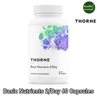 <Thorne Research> Basic Nutrients 2/Day 60 Capsules วิตามินและแร่ธาตุรวม 24 ชนิด