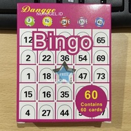 Bingo Card Bingo Card/ 60 pcs