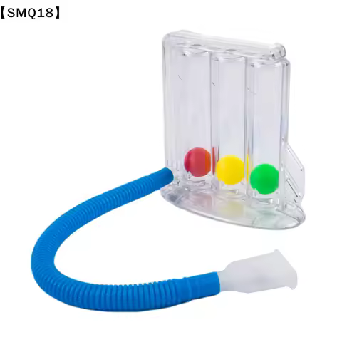 3 Balls Breathing Exerciser Lung Function Improve Trainer Respiratory Spirometry【SMQ】