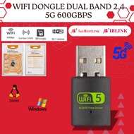 Comfast Mini USB WiFi Dongle Dual Band 802.11AC 600Mbps