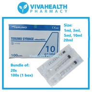 STERILE Terumo Syringes without needles 1mL/3mL/5mL/10mL