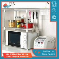 2-tier Kitchen STORAGE RACK MICROWAVE RACK Multipurpose STORAGE RACK