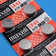 LR44 / LR1130 MAXELL RD ALKALINE BATTERY - 2pcs