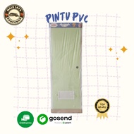 Pintu Kamar Mandi PVC Pintu Plastik PVC Kamar Mandi Polos Termurah