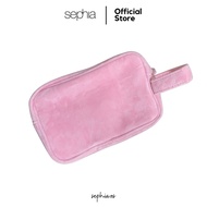 Velvet Makeup Bag with Handle