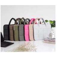 Puffy laptop bag, laptop tote bag, laptop protective bag, laptop cover