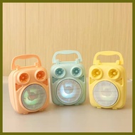 ♞ ¤ ♕ Mini Bluetooth Wireless Colorful Karaoke Bk-3620 3Inch Speaker with Mic rophone