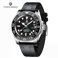 Pagani Design ต้นฉบับ ญี่ปุ่น NH34 GMT 40MM นาฬิกาผู้ชาย automatic 100M นาฬิกาผู้ชายกันน้ํา นาฬิกาแฟชั่นผู้ชาย  watch PD-1662