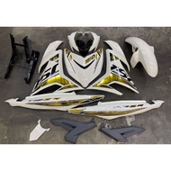 Yamaha Y15ZR Coverset Cremy White Cover set  Black gold