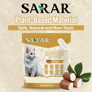 POODEE PETS Malaysia SARAR Cassava Plant-Based Materials Cat Litter 7L Tofu Cat Litter Pasir Kucing